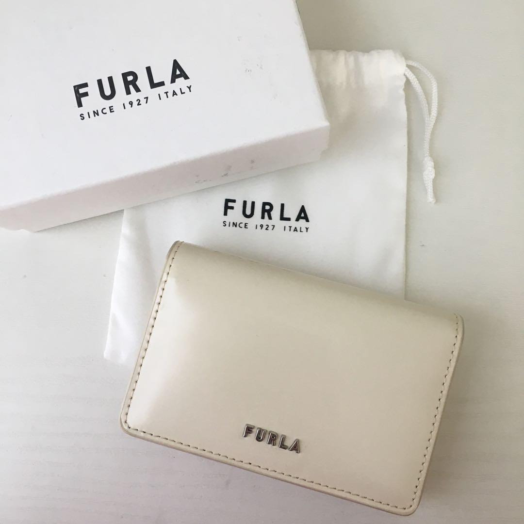 フルラ　FURLA 名刺入れ　カードケース　新品 FURLA フルラ 名刺入れ カードケース レディース レザー