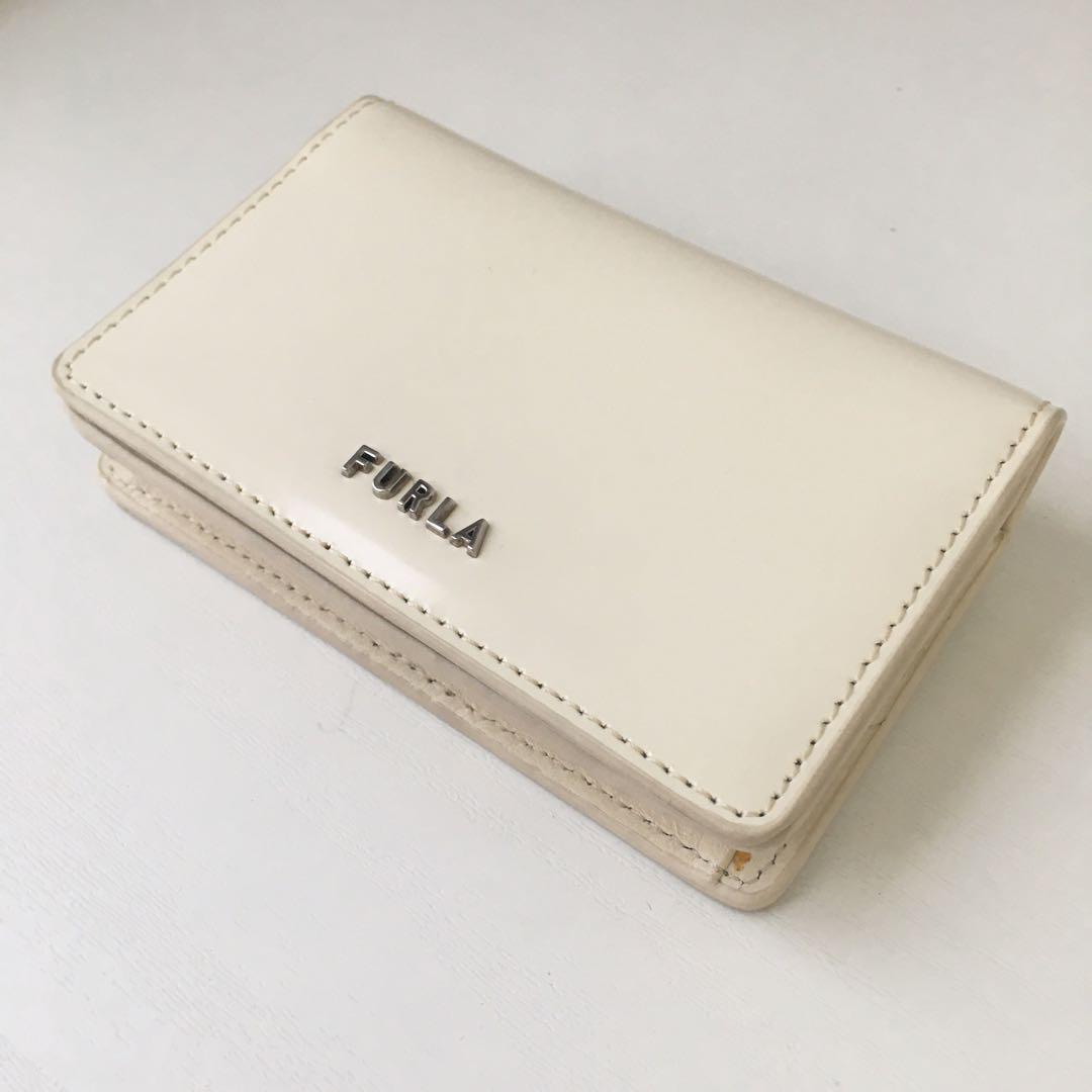 フルラ FURLA 名刺入れ カードケース ホワイト レディース