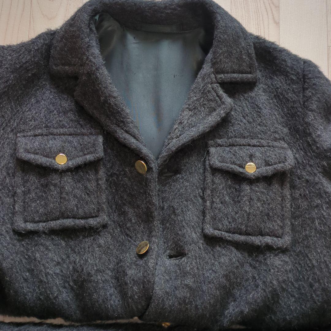モヘア ジャケット コート　50s 50年代　60s 60年代　usa製