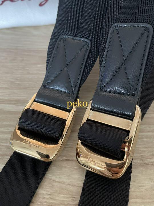 最安値低価 Salvatore リュック ブラック XLJe4-m36180663043 Ferragamo 新品NEW