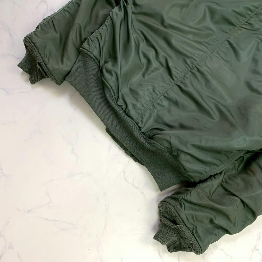 超希少★ 黒タグ 60s 米軍実物 N-2B ウィスコンシン社製 M　D188