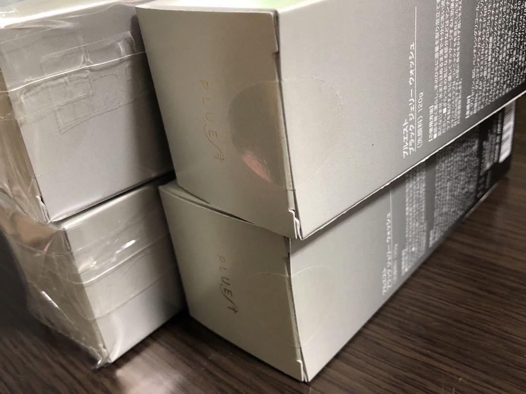 プルエスト ブラックジェリーウォッシュ 洗顔料 120g 4個 PLUEST