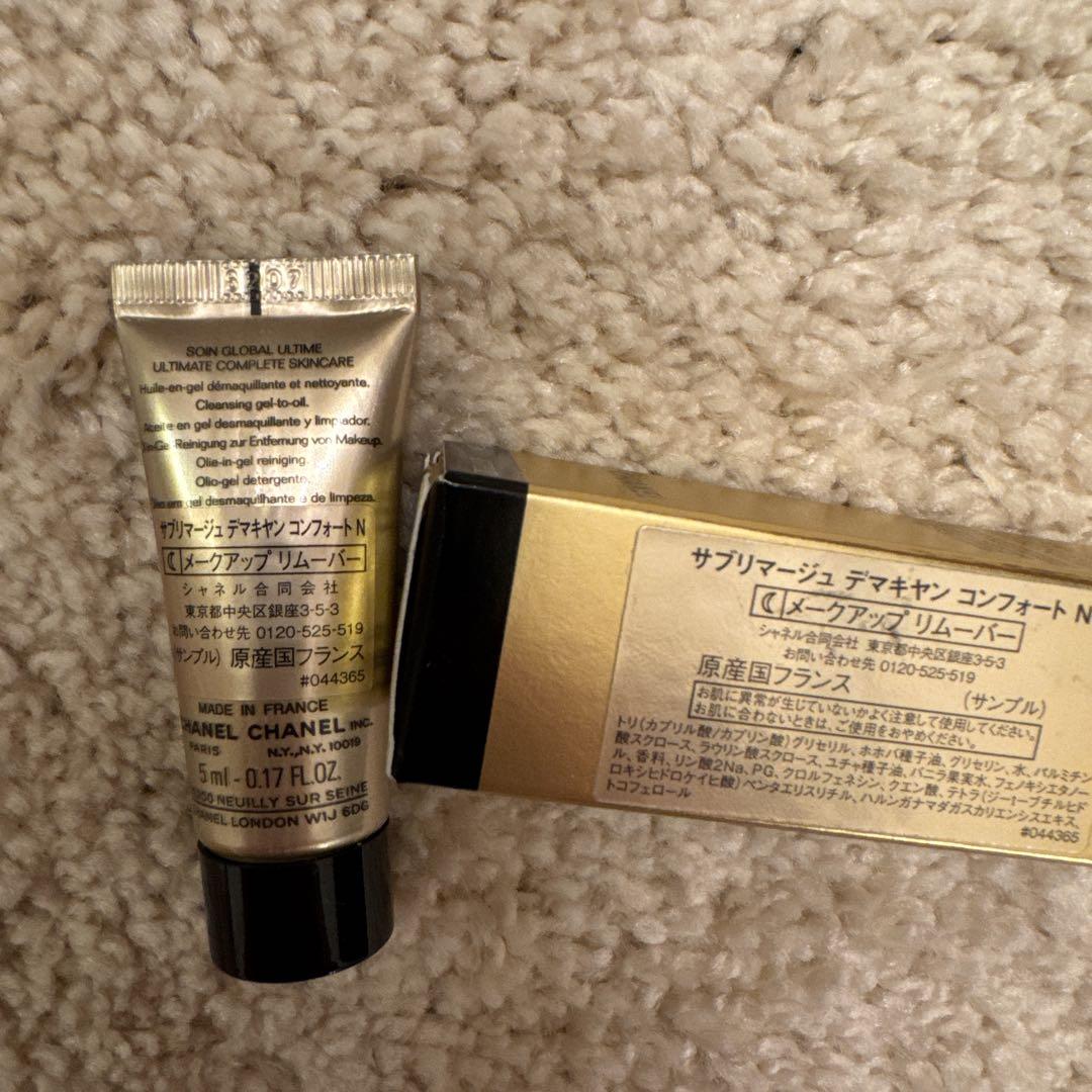 CHANEL メークアップリムーバー　ハンドクリーム CHANEL ハンドクリーム・ヘアミスト/ショップバッグ付き