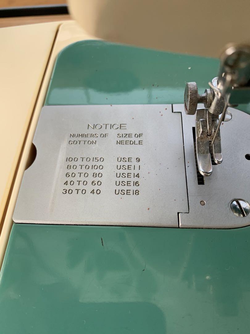 送料込み☆希少‼️昭和レトロ【ジャノメミシン】HL2-350型