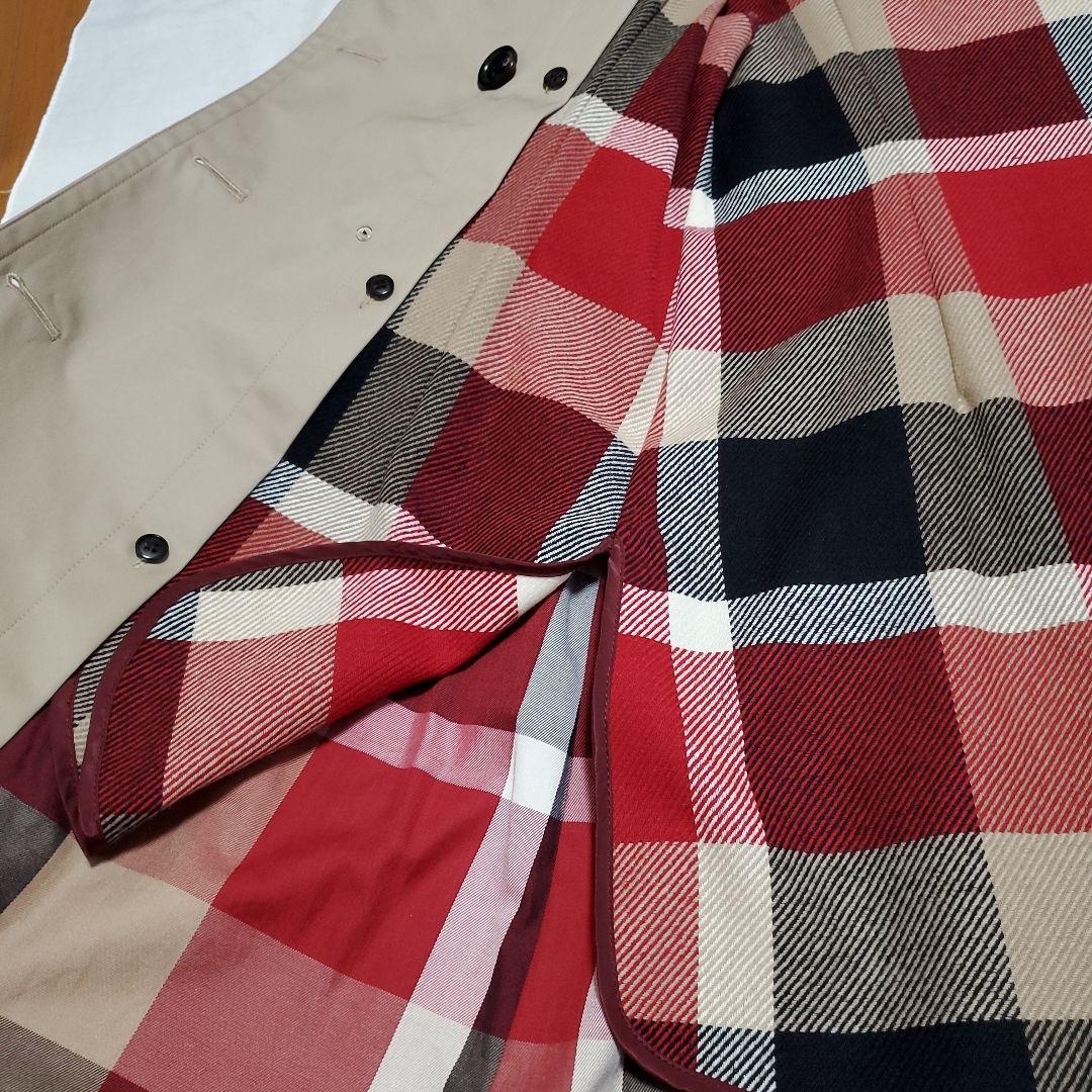 BLUE LABELクレストブリッジ トレンチコートチェックライナー