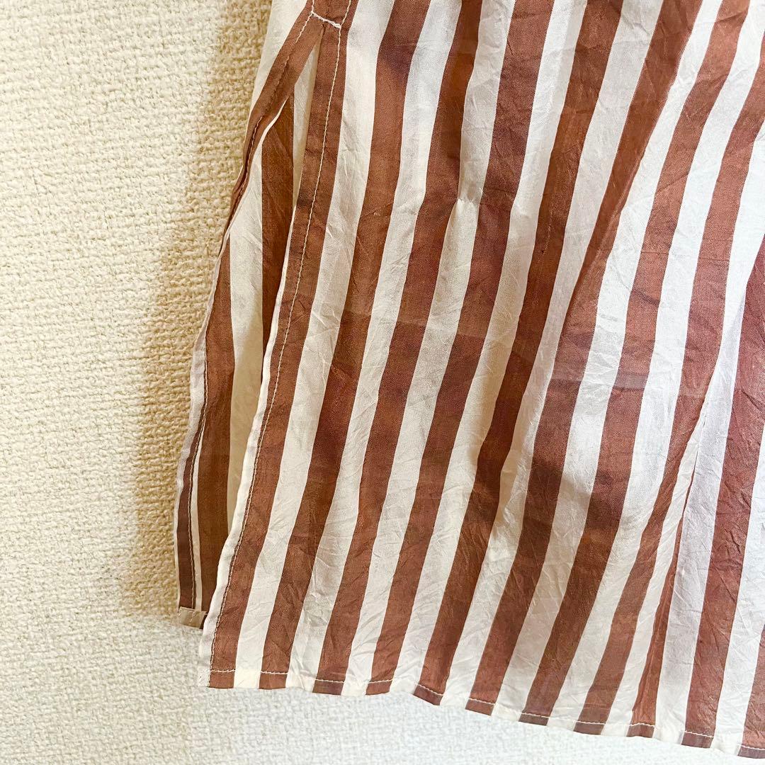 新品タグ付き!luana ストライプ 長袖シャツワンピース IENA購入 新品タグ付き!luana ストライプ 長袖シャツワンピース IENA購入