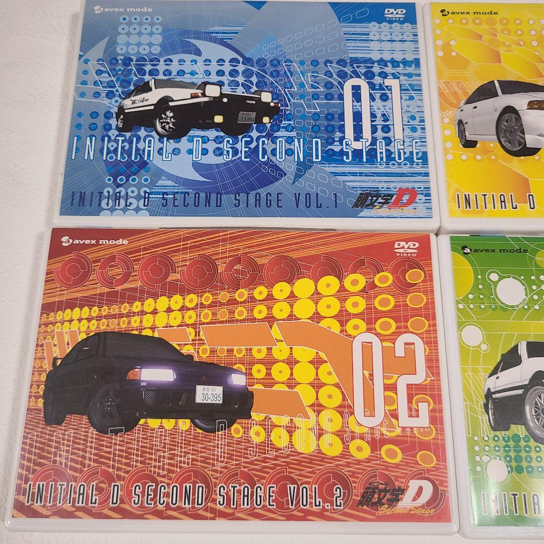 頭文字D／イニシャルD Second Stage dvd 全4巻セット - メルカリ