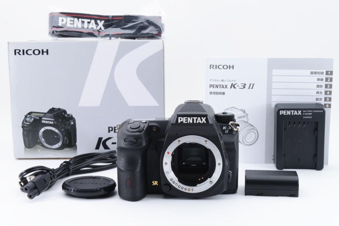 ■美品■ PENTAX K-3 II ボディ ≪S数 8100回・取説・元箱付≫