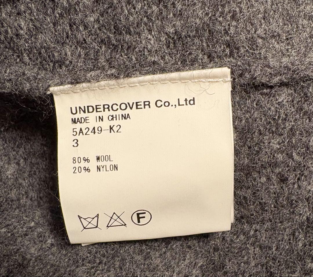 Undercoverism カーディガン サイズ3 ウールグレー