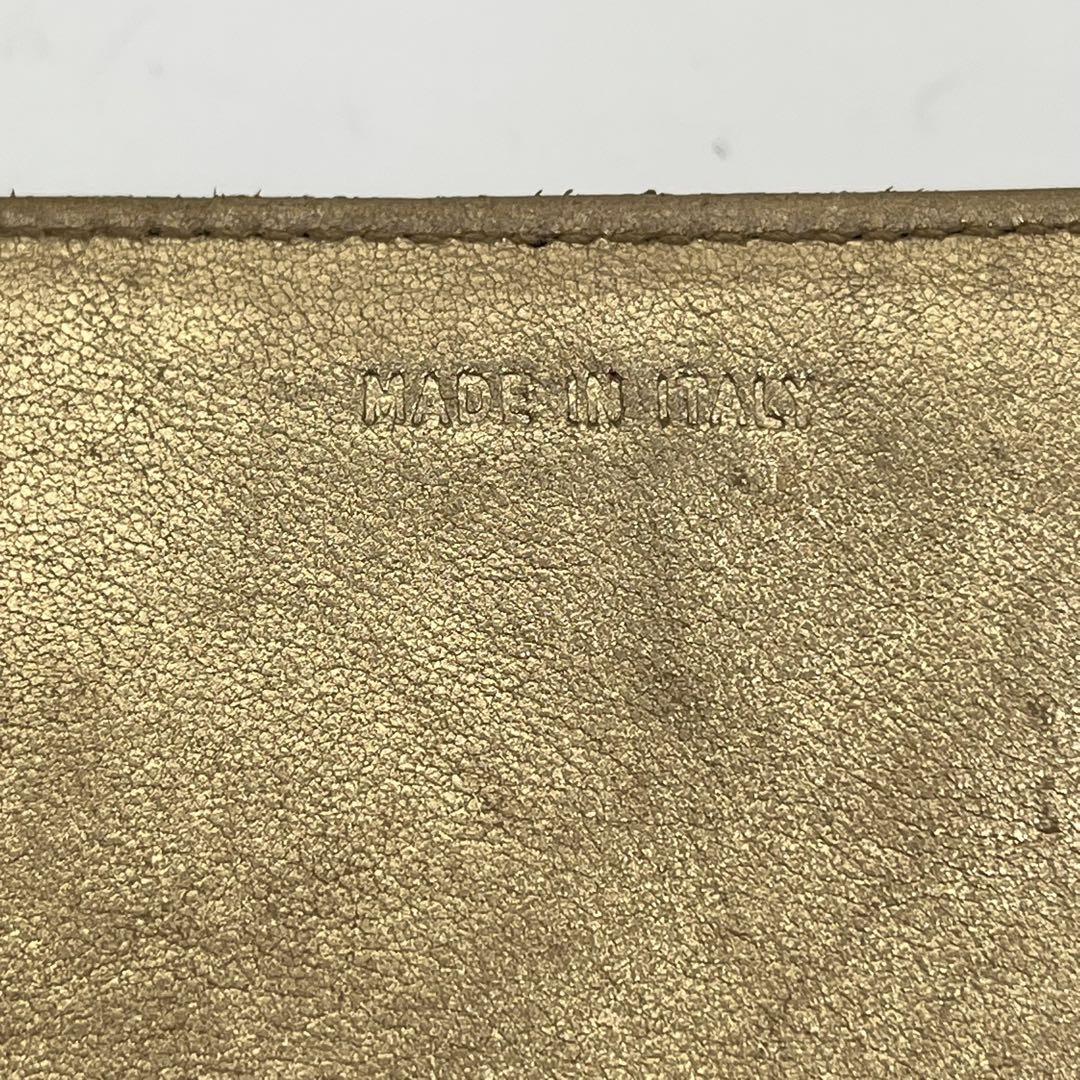 【希少】PRADA 長財布 フラップ パイソンレザー ロゴ金具 男女可能