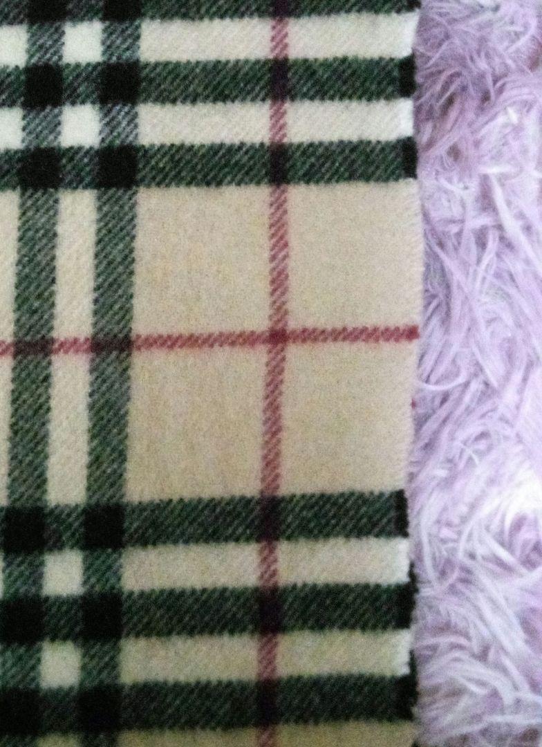 【美品】Burberry チェック柄 マフラーストール ブランケット