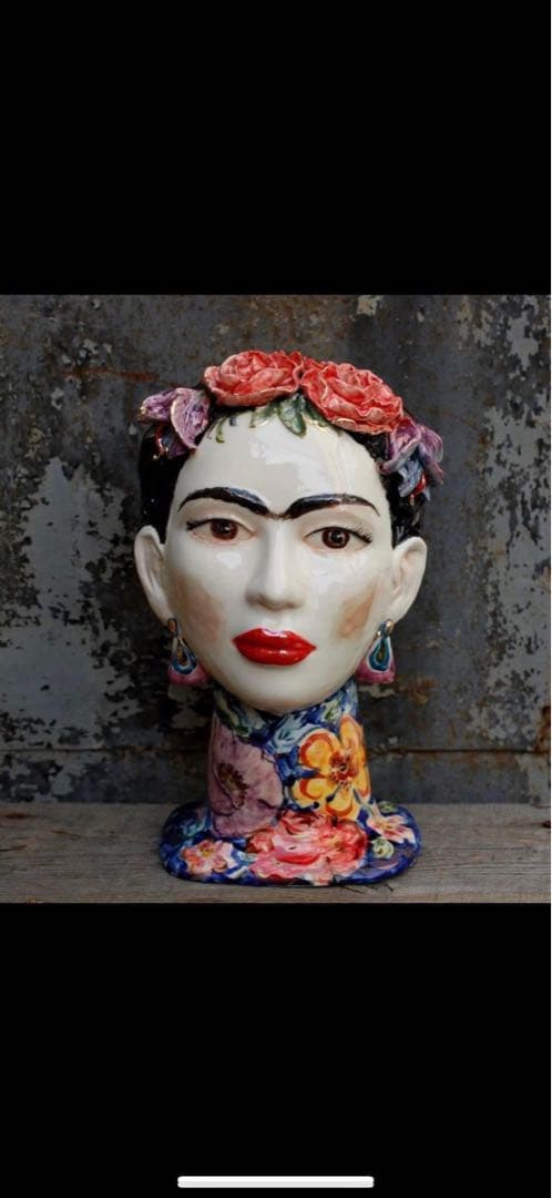 チャンス フリーダ カーロ 陶器フィギュア 【極！】