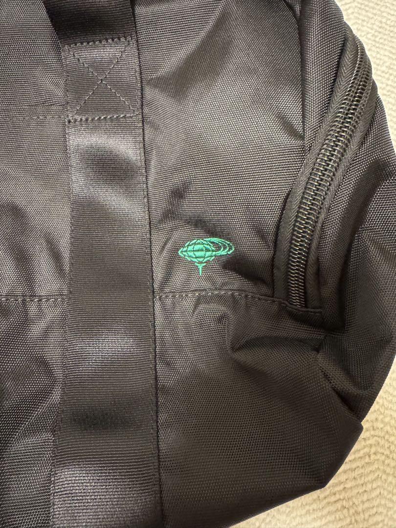 BEAMS GOLF シューズケース付きボストンバッグ　ブラック