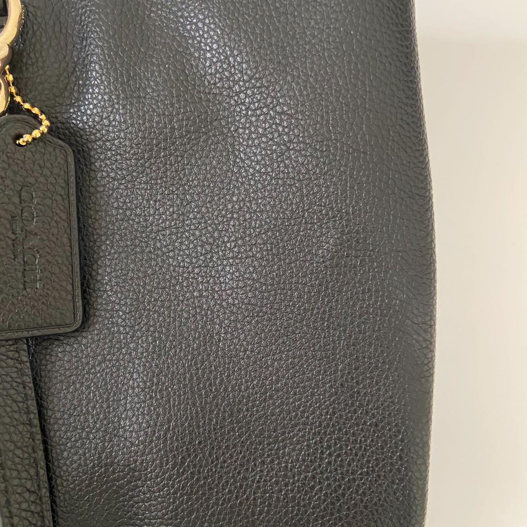 超美品 COACH ソフィア チェーン トートバッグ A4 肩掛け 金