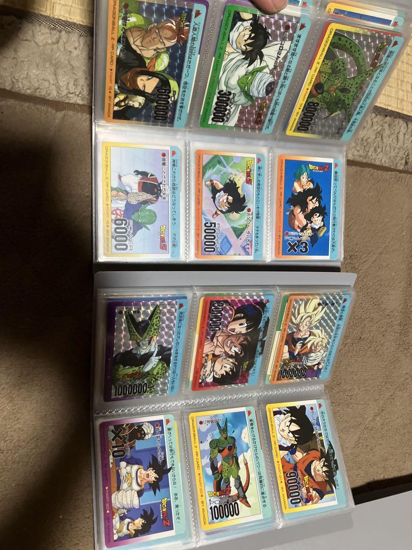 アマダドラゴンボールカード　ファイルごと4冊セット　各弾キラコンプも多数　超レア アマダドラゴンボールカード ファイルごと4冊セット 各弾