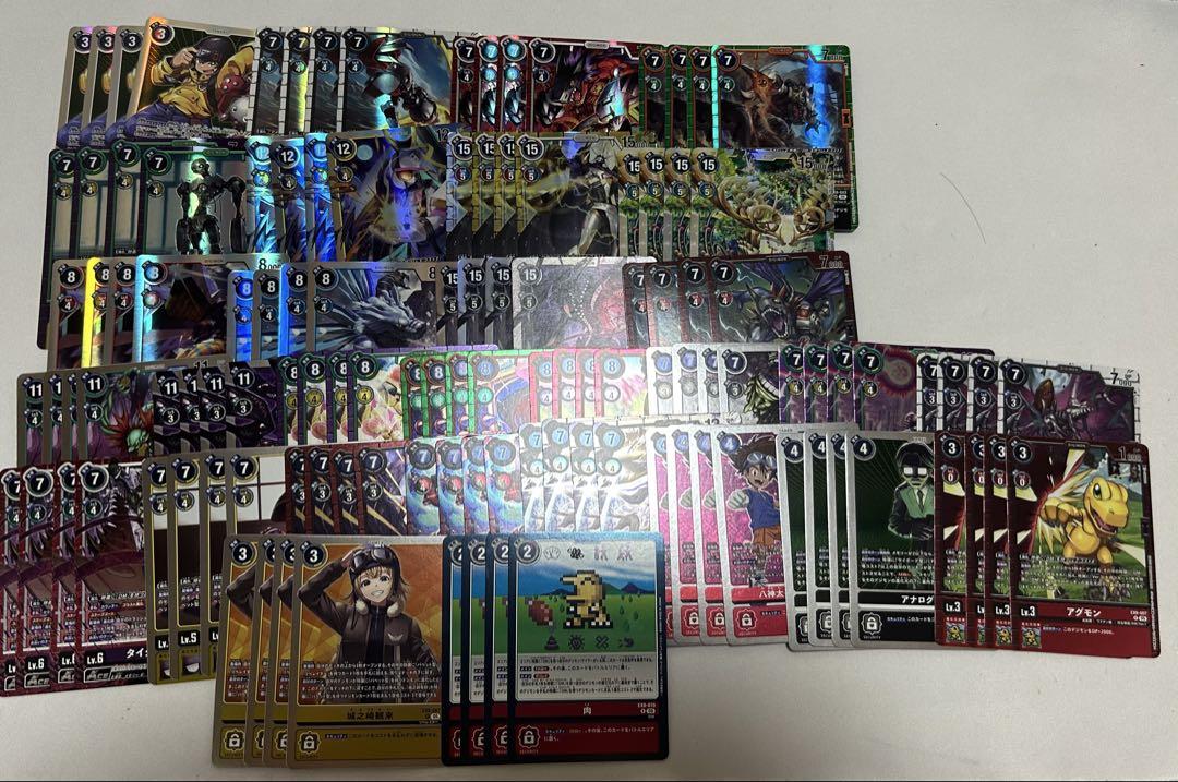 デジモンカード VERSUS MONSTERS 全色SR以下各種4枚セット