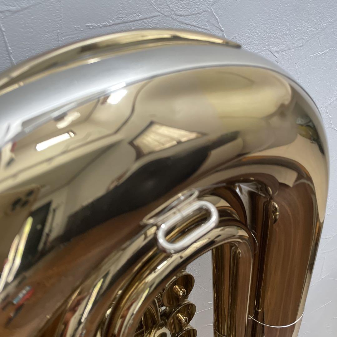【未使用品】 ドイツ製 Miraphone b♭ ミラフォンb菅 テューバ クランツ付 管楽器・吹奏楽器