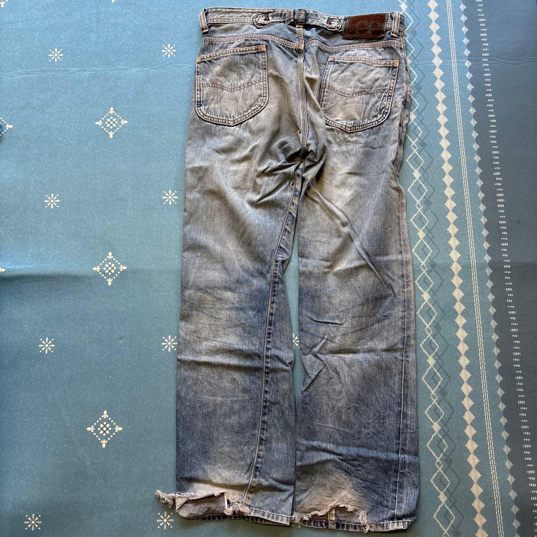 Lee カウボーイ1101 デニム ジーンズ シンチバック ヘアオンハイド 復刻