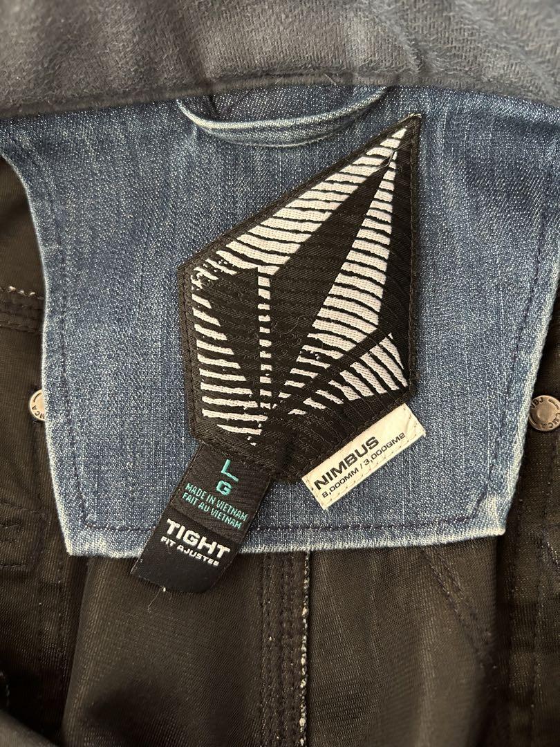 volcom スノーボード ウェア デニム パンツ L スノーボード