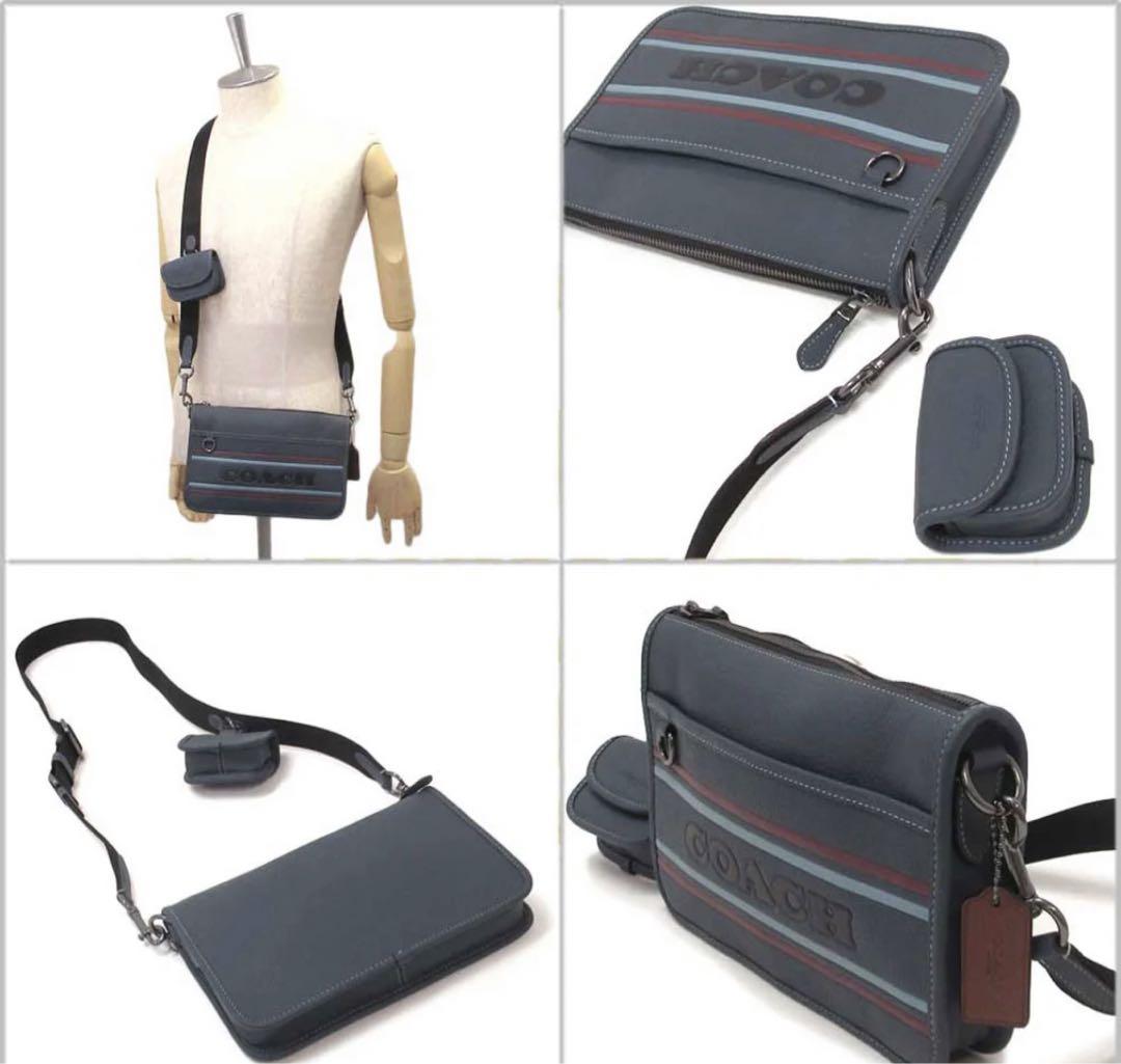 日本未上陸】COACH ヘリテージコンバーチブル クロスボディ