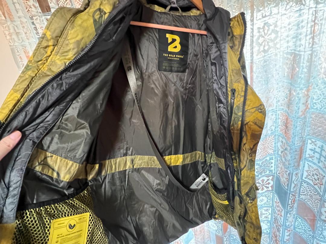 THE BOLD PARKA　イタリアインポート　防水グースダウン