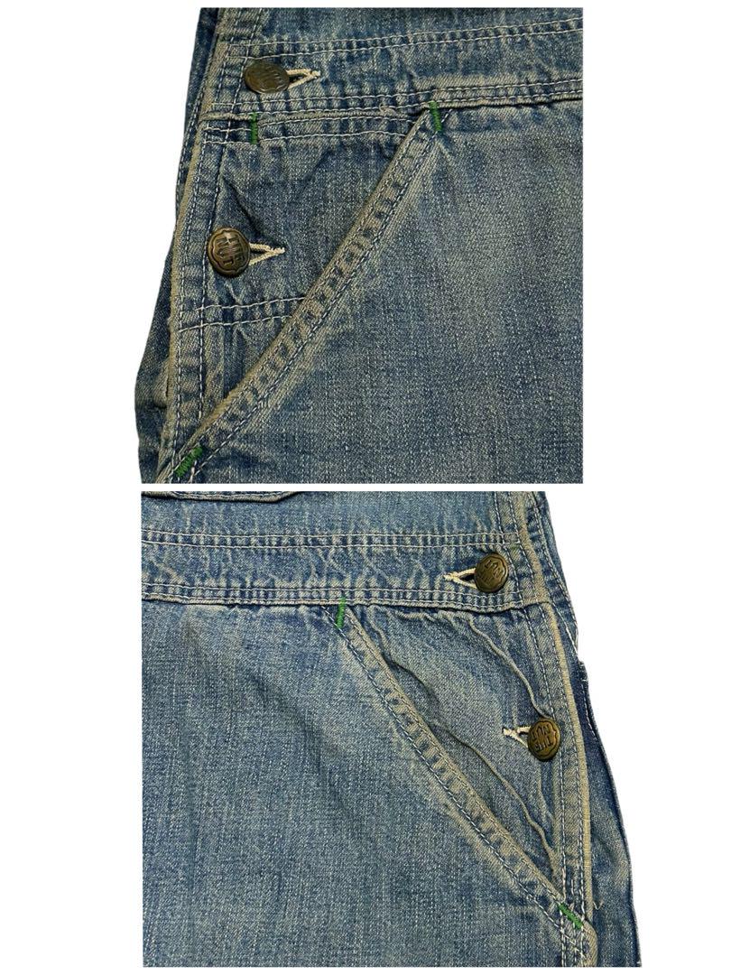 50s 60s TUF NUT オーバーオール デニム ブルー 良雰囲気