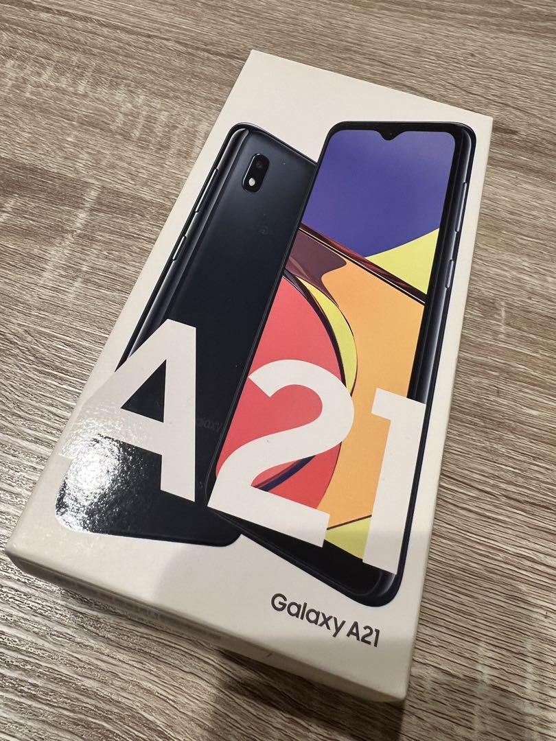 SAMSUNG GALAXY A21 64GB ブラック SCV49SKU U…