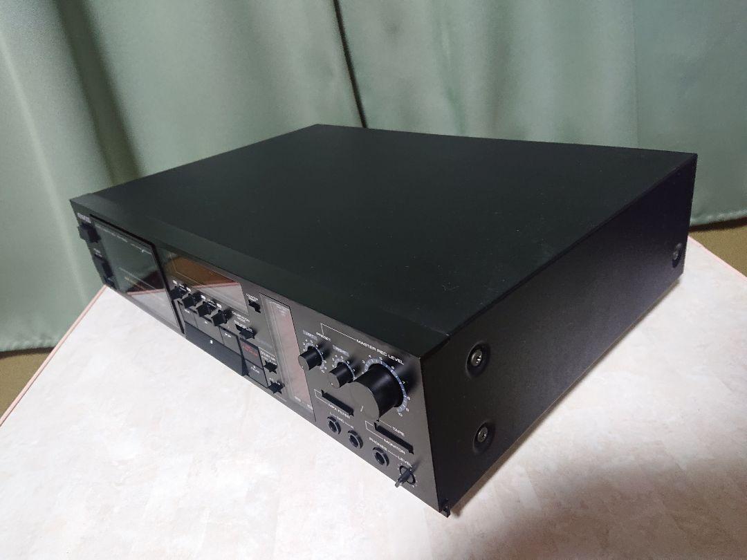 3ヘッドKENWOODオーディオステレオカセットテープデッキ再生動作品