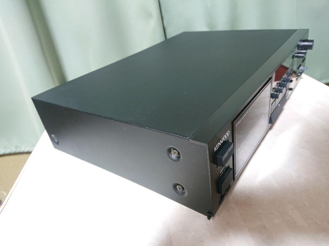3ヘッドKENWOODオーディオステレオカセットテープデッキ再生動作品
