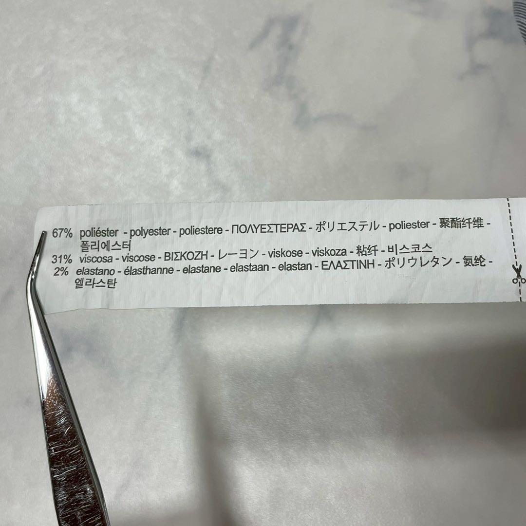 美品 ZARA 切替 チェック 千鳥格子 ギャザー 半袖 ひざ丈 ワンピース M 美品 ZARA 切替 チェック 千鳥格子 ギャザー 半袖 ひざ丈 ワンピース M