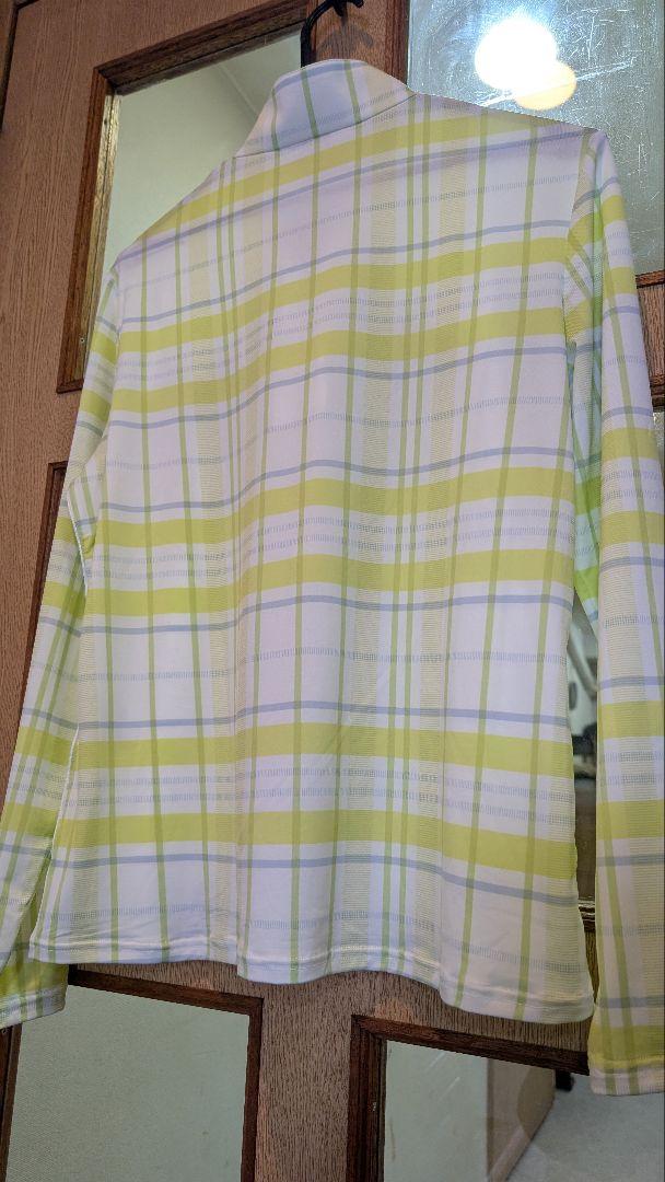 【未使用品】LANVIN SPORT チェック柄長袖シャツ サイズ42