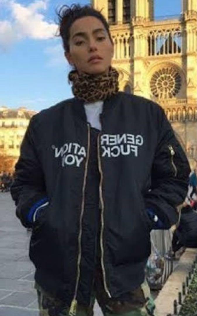 Supreme × UNDERCOVER MA-1 リバースフライトジャケットS