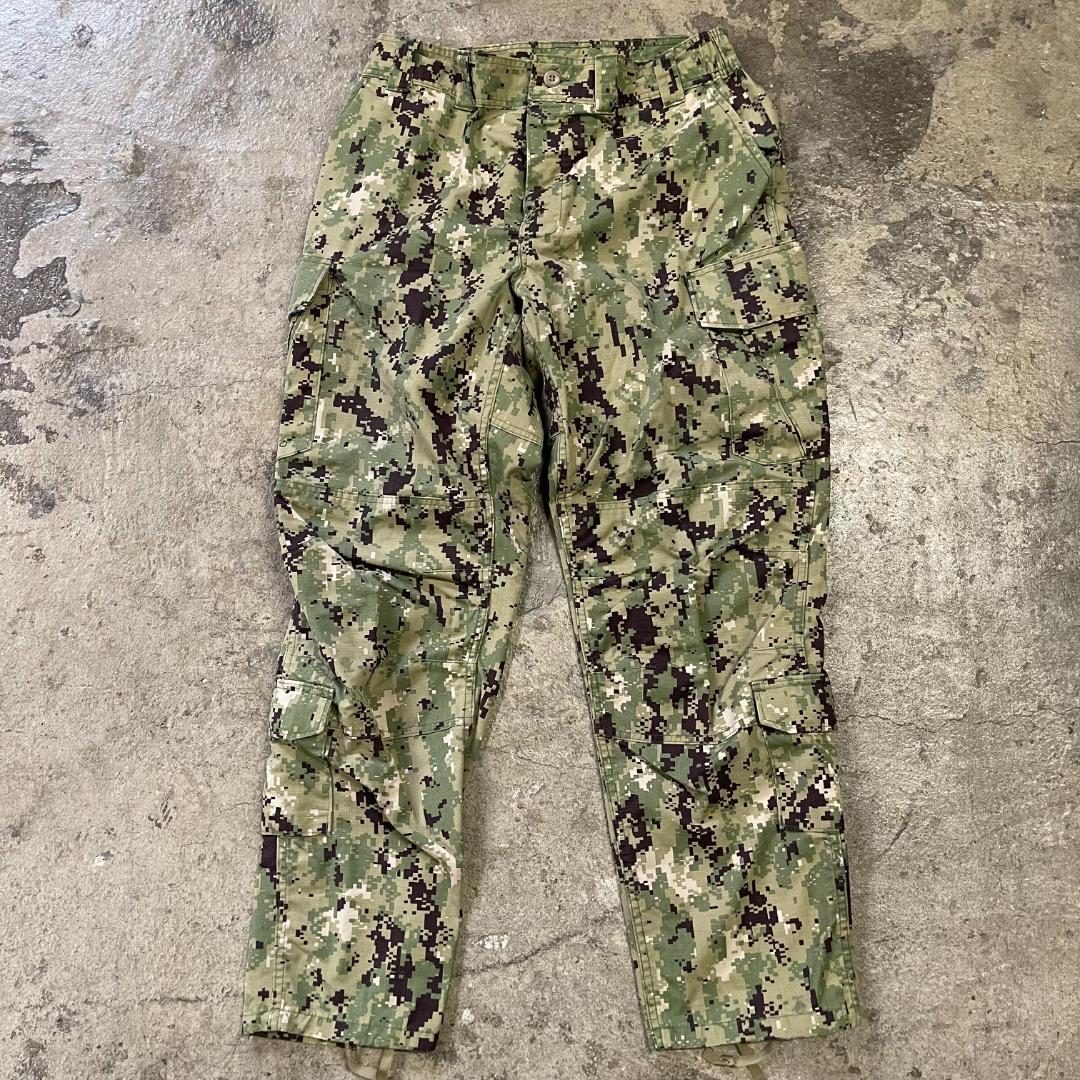 米軍実物 U.S. NAVY NWU セットアップ L ジャケット パンツ