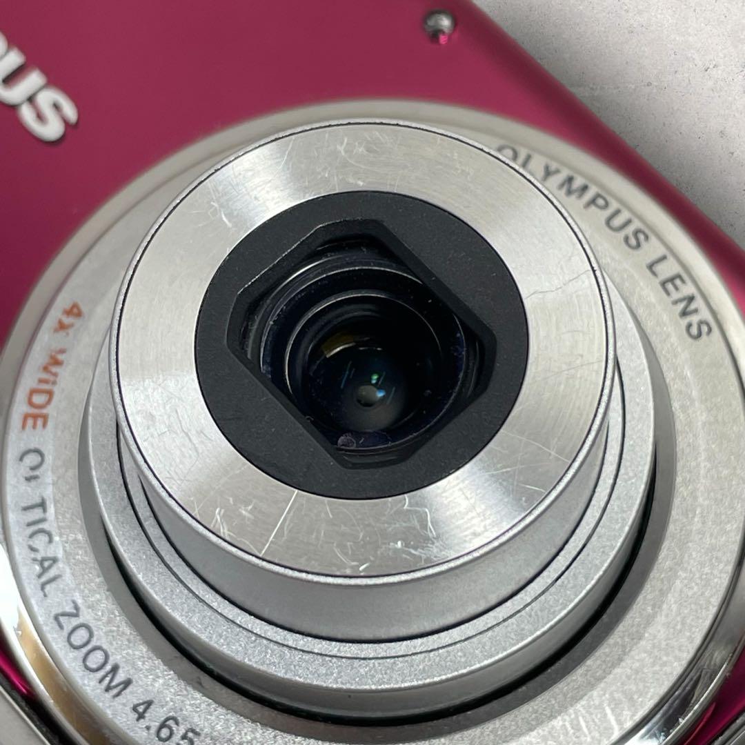 OLYMPUS　デジカメ【FE-4000 ピンク】コンデジ　オリンパス　レトロ
