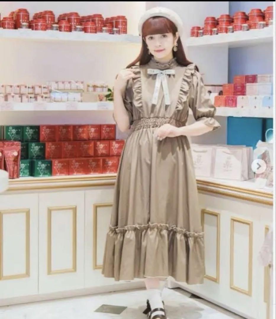 青木美沙子　しまむら　ニナス　ワンピース　新品未使用