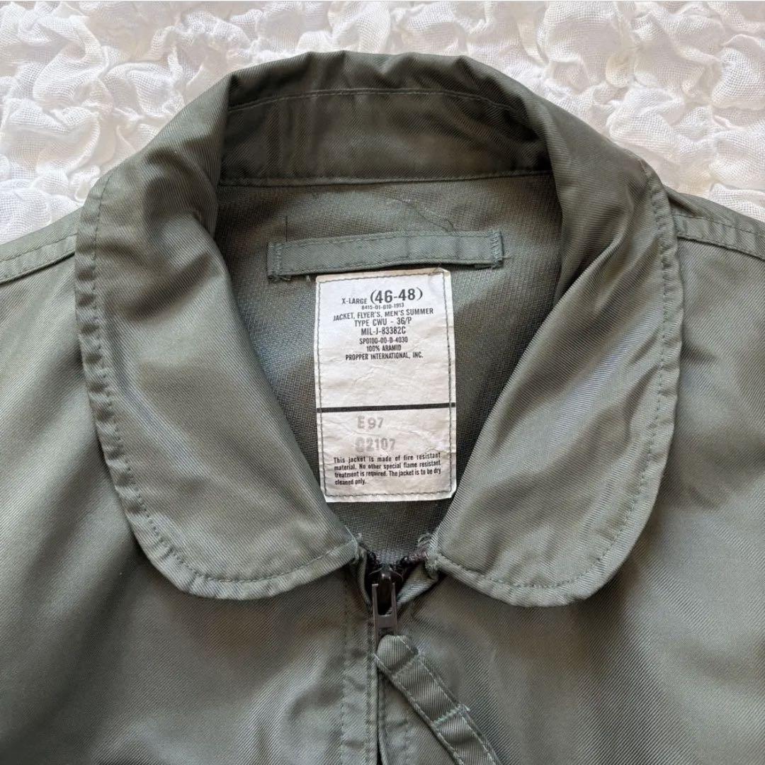 【美品】米軍実物 CWU-36/P フライトジャケット XLサイズ