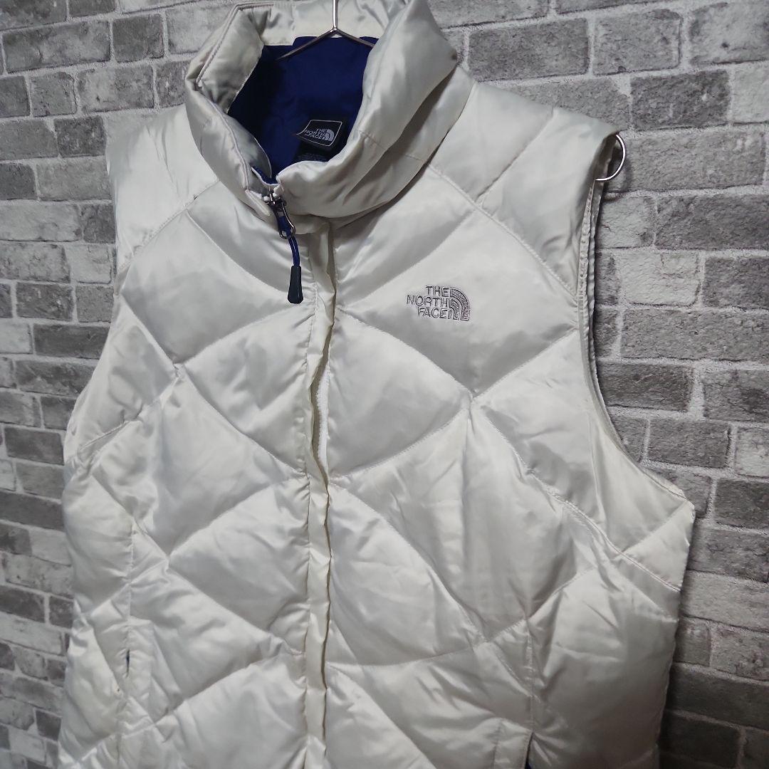 THE NORTH FACE　ダウンベスト　ホワイト　レディースL
