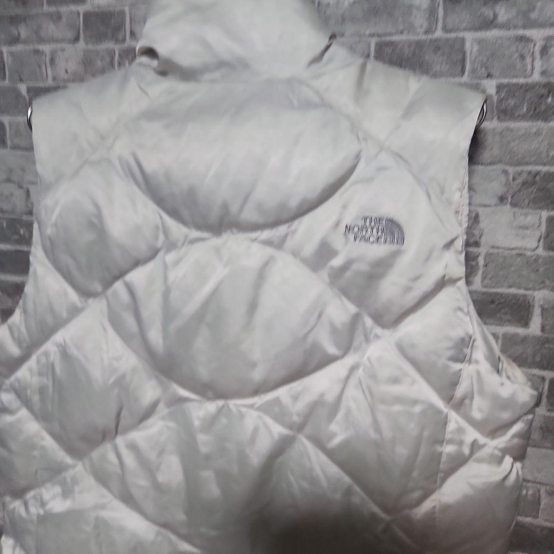 THE NORTH FACE　ダウンベスト　ホワイト　レディースL