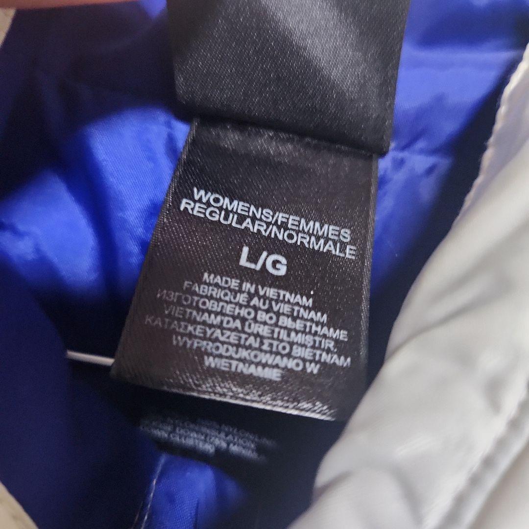 THE NORTH FACE　ダウンベスト　ホワイト　レディースL
