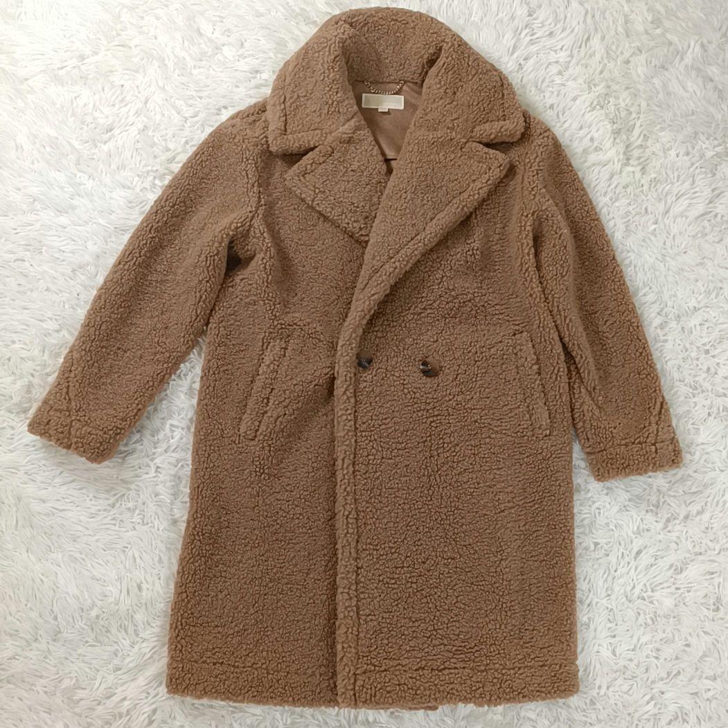 MICHAEL KORS マイケルコース ボアロングコート テディベアコートS MICHAEL KORS