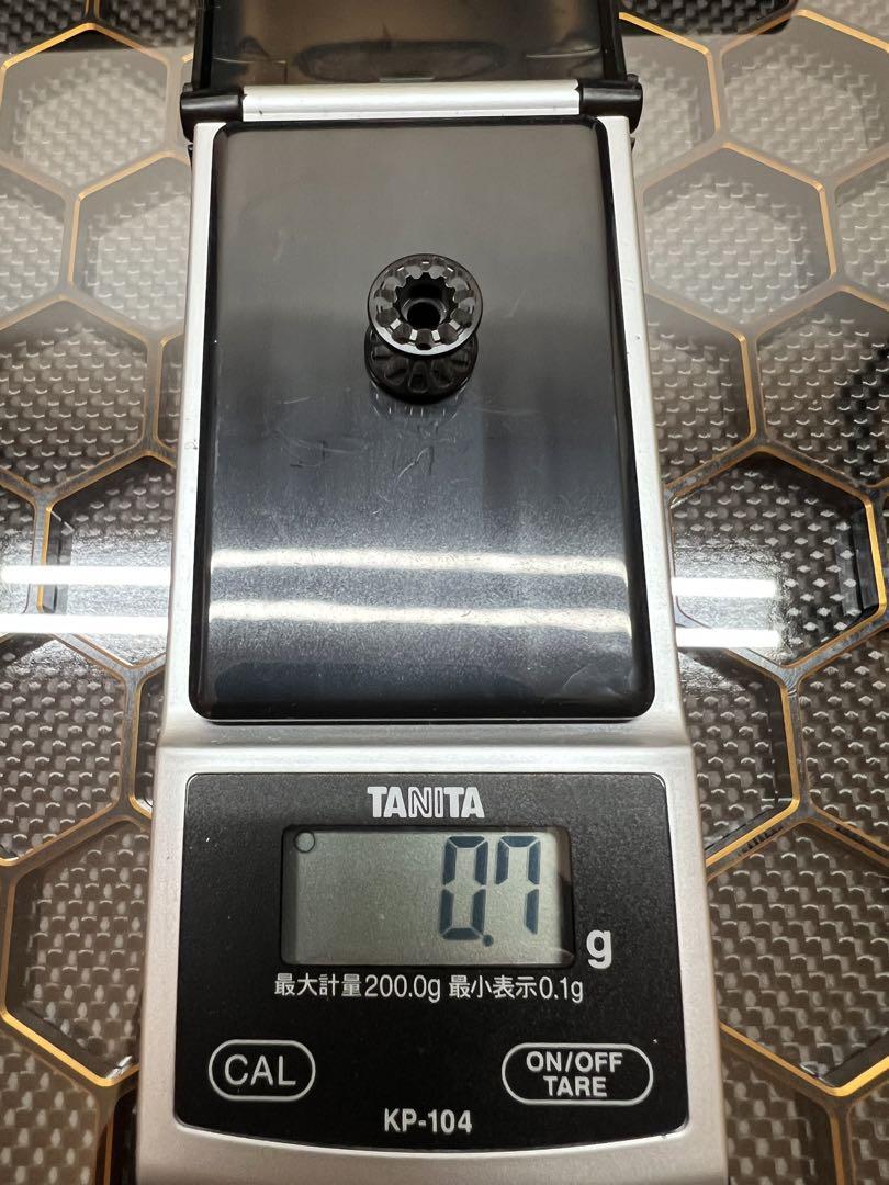 CNC軽量化ブラックアルマイトアルミローラー 2段13-12mm + 13mm④