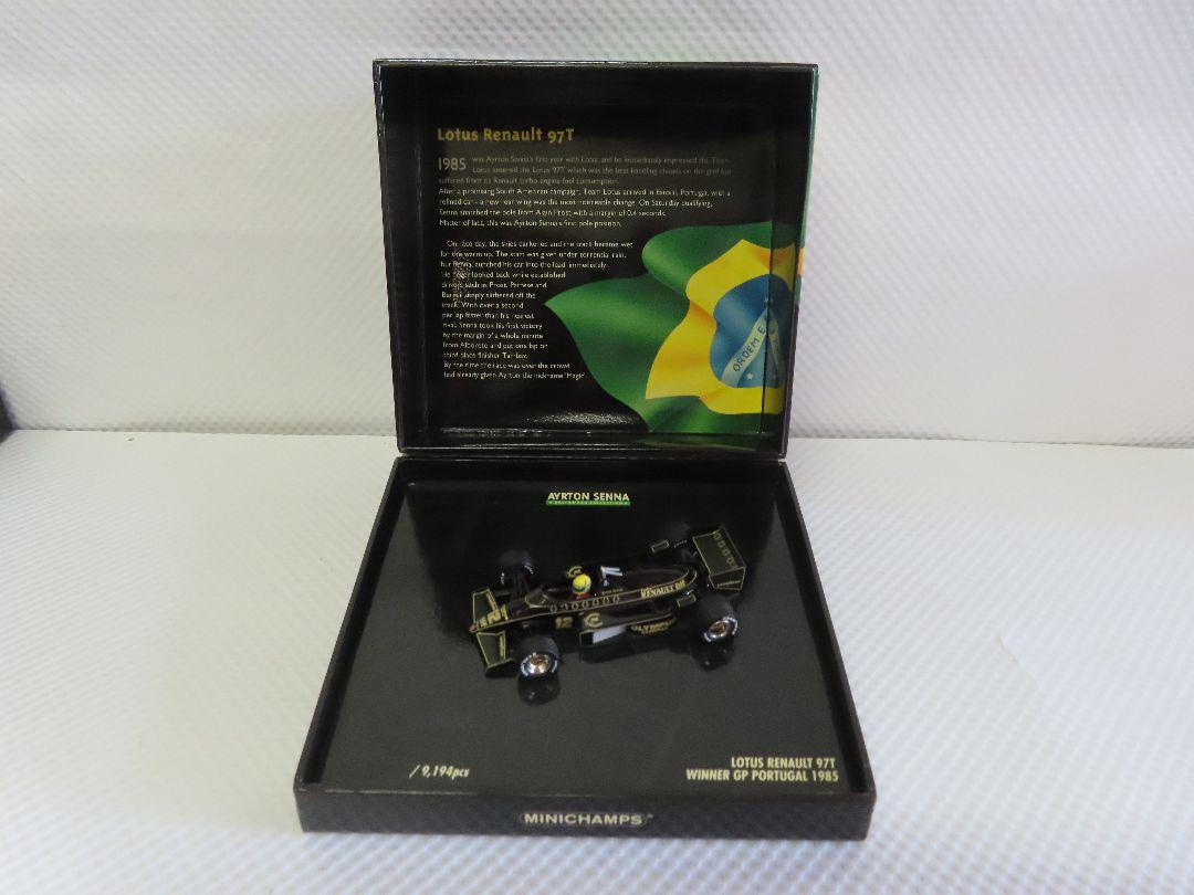 ミニカー Lotus Renault 97T Ayrton Senna 1/43