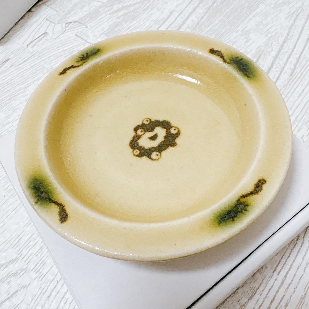 万博 中川政七商店 ミャクミャク 豆皿 美濃焼 黄瀬戸・織部2枚セット 新品 万博 中川政七商店 ミャクミャク 豆皿 美濃焼 黄瀬戸・織部