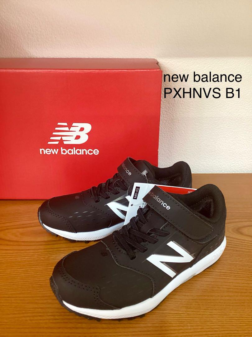 新品　18.5㎝　ニューバランス　PXHNVS B1 ブラック　スニーカー