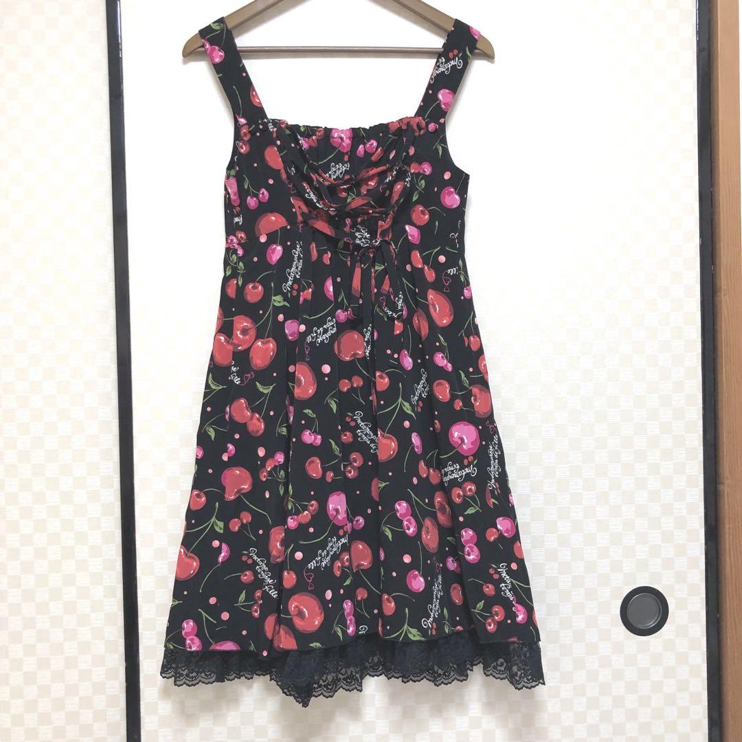 3000円 激安大特価! ロゴクッキー柄JSK metamorphose 3000円 激安大特価! ロゴクッキー柄JSK metamorphose