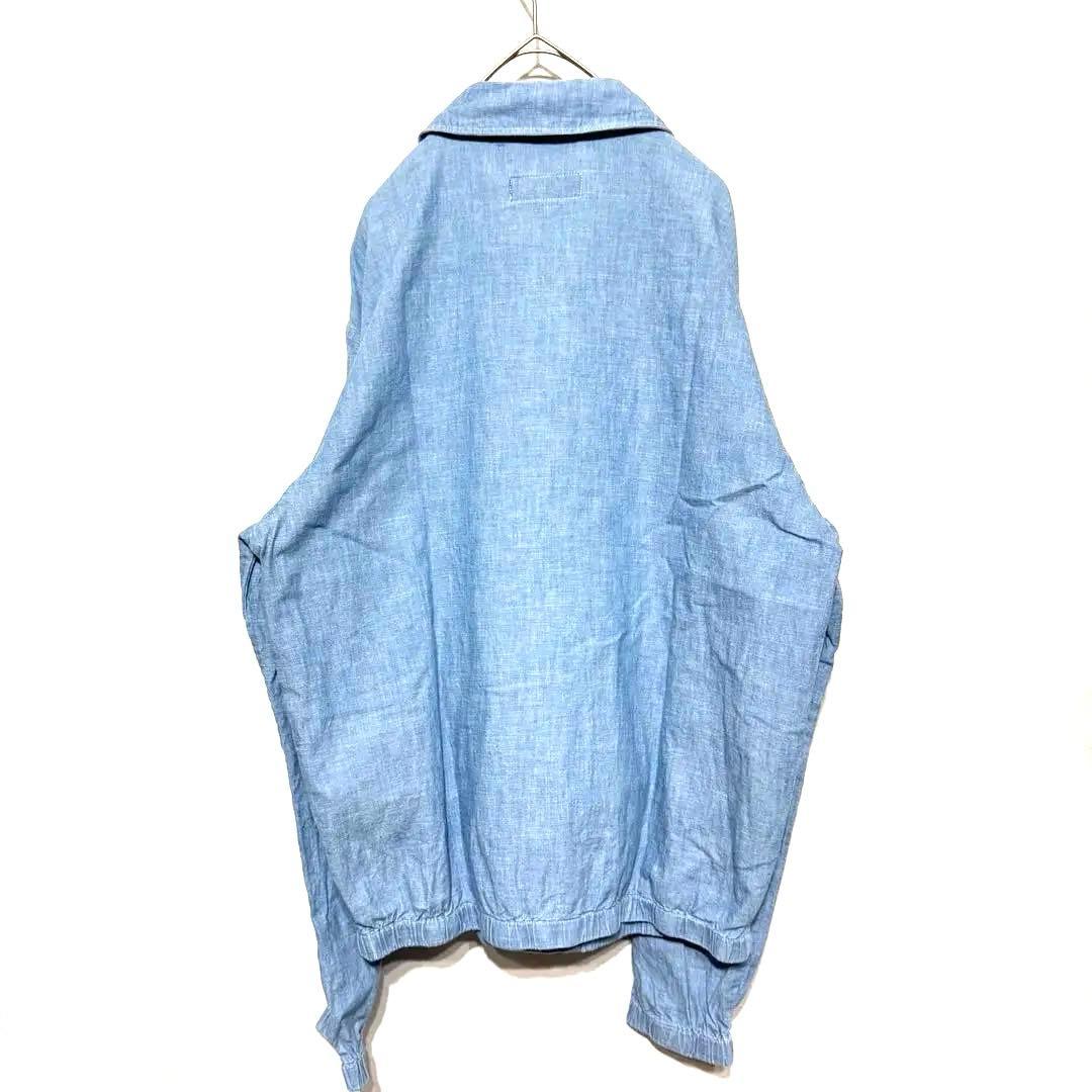 ポロラルフローレン スイングトップ デニム ワンポイント 刺繍 M ジャケット ポロラルフローレン スイングトップ デニム ワンポイント 刺繍 M ジャケット