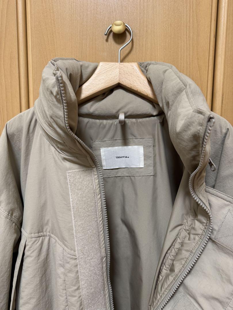 TODAYFUL トゥデイフル Monster Down Jacket オリーブ todayful Monster Down Coat オリーブ 36 美品