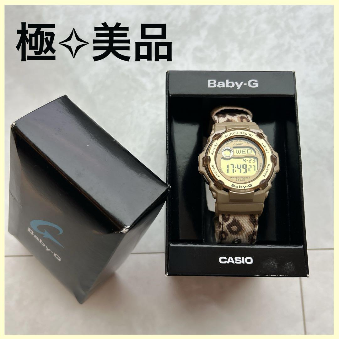 【 極美品 】希少 baby-G-SHOCK レオパード ヒョウ柄 BABYーG 9,500円
