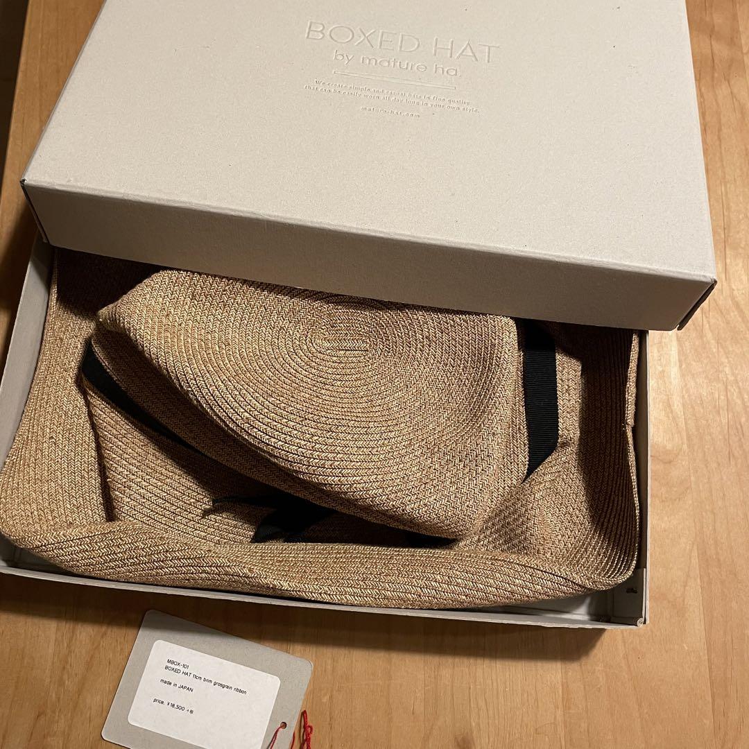 安心の定価販売 週末限定値下げmature ha BOXED HAT11cm HAT11cm brim