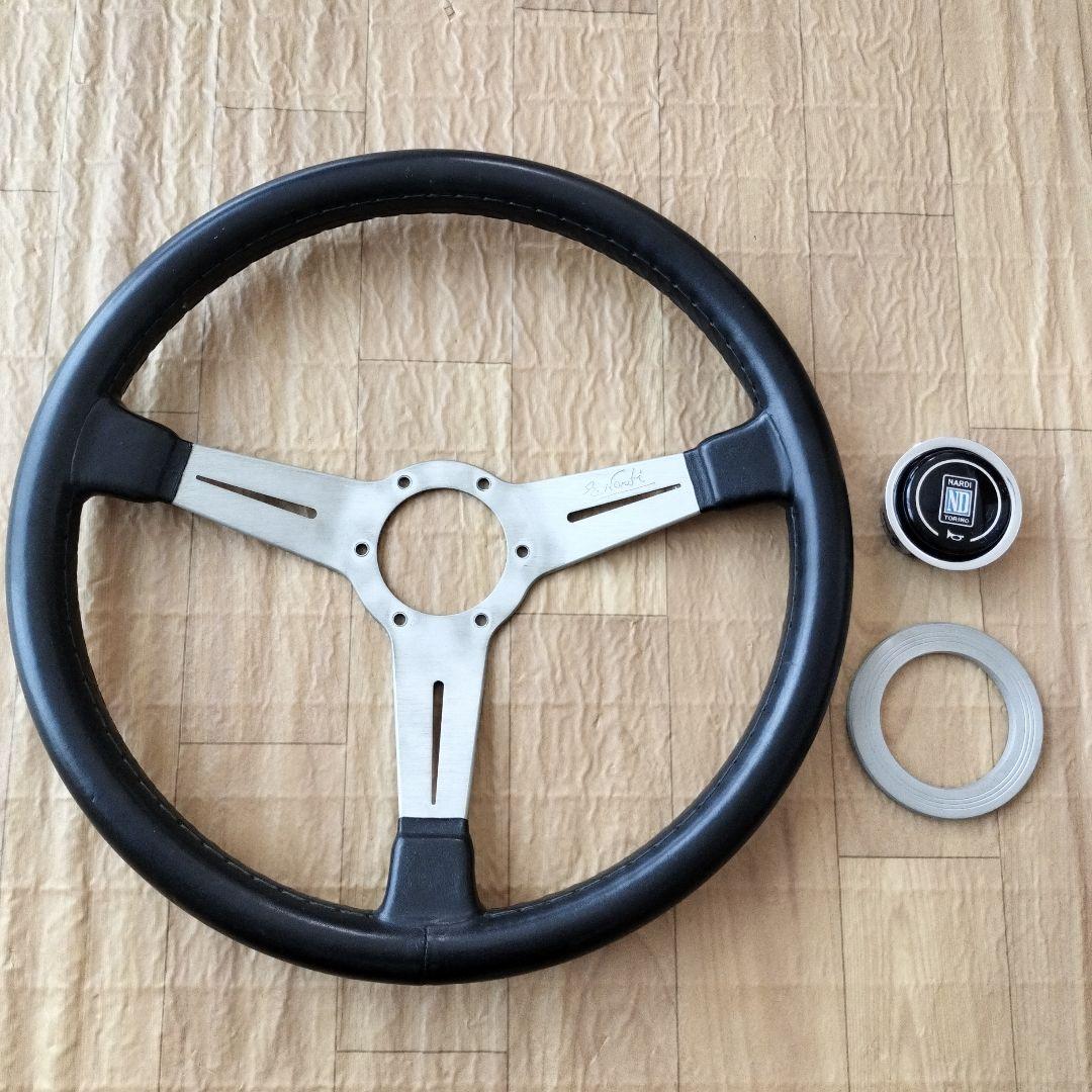 NARDI ステアリング 36 レザー 革 - メルカリ